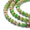 Synthetic Imperial Jasper Beads Strands G-L496-B01-2