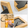 Natural Wood Photo Frames DIY-WH0234-006-3