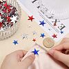 CHGCRAFT 1800Pcs 9 Style Scrapbook Embellishments Garment Accessories Acrylic Rhinestone Cabochons KY-CA0001-43-3