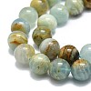 Natural Blue Calcite Beads Strands G-E576-09C-3