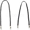 WADORN&reg 2Pcs 2 Style Braided Cord Bag Straps FIND-WR0005-36-1