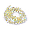 Synthetic Moonstone Beads Strands G-F143-12mm-13-2