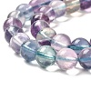 Natural Fluorite Beads Strands G-K345-B02-02-4