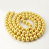 Glass Pearl Beads Strands HY-10D-B28-2