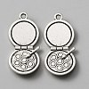 Tibetan Style Alloy Pendants FIND-CJC0012-036-2