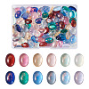 Cheriswelry 120Pcs 12 Colors Transparent Resin Cabochons CRES-CW0001-03-9