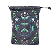 Butterfly Printed Velvet Storage Bags PW-WG21CB6-02-1