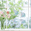 Waterproof PVC Colored Laser Stained Window Film Adhesive Stickers DIY-WH0256-014-7