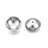 Non-Tarnish 304 Stainless Steel Bead Caps STAS-S057-48C-P-3