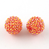 AB-Color Resin Rhinestone Beads RESI-S315-16x18-M-2