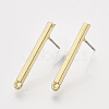 Alloy Stud Earring Findings PALLOY-S121-137-2