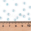 6/0 Transparent Inside Colours Glass Seed Round Beads SEED-N006-004B-4