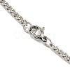 Non-Tarnish 201 Stainless Steel Pendant Necklaces for Man NJEW-Q336-02B-P-6