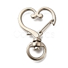 Alloy Swivel Clasps FIND-A045-01B-P-1