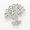 Tibetan Style Alloy Chandelier Components Links TIBE-Q066-37AS-RS-1