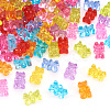 Pandahall 200Pcs Transparent Acrylic Beads MACR-TA0001-36-2