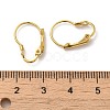 Brass Leverback Earring Findings KK-Z007-26C-3