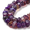 Natural Agate Beads Strands G-C039-F01-4