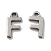 Non-Tarnish 304 Stainless Steel Charms STAS-C074-02G-2