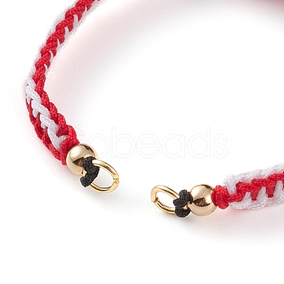 Adjustable Nylon Thread Braided Bracelet Making AJEW-JB00857-03-1