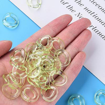 Transparent Acrylic Linking Rings MACR-S373-99-B06-1