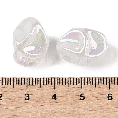 Opaque Acrylic Beads OACR-G035-02A-1