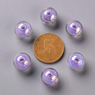 Transparent Acrylic Beads X-TACR-S152-16B-SS2114-1