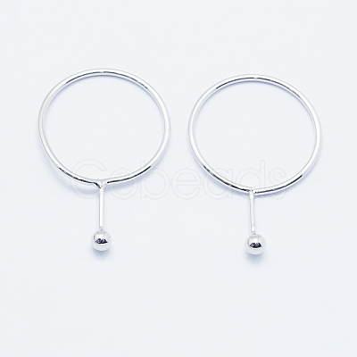 Long-Lasting Plated Brass Linking Rings KK-K204-157P-NF-1