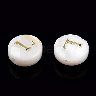 Natural Freshwater Shell Beads SHEL-N036-01L-1