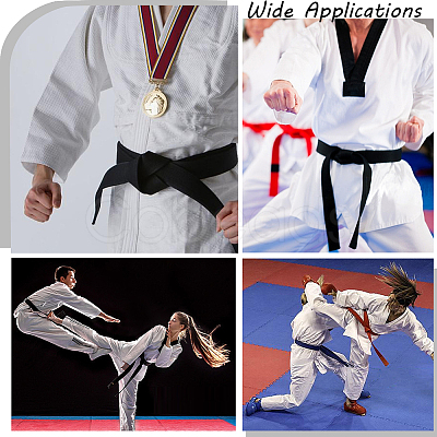 Taekwondo Belt AJEW-WH0314-341H-1