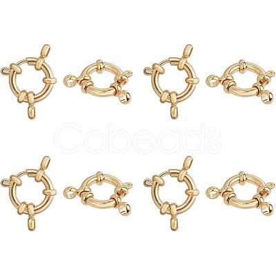 Unicraftale 304 Stainless Steel Spring Ring Clasps STAS-UN0002-62B-1