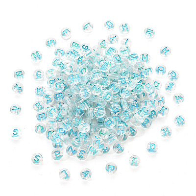 Transparent Clear Acrylic Beads MACR-YW0001-23F-1