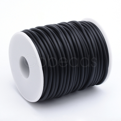 Hollow Pipe PVC Tubular Synthetic Rubber Cord RCOR-R007-3mm-09-1