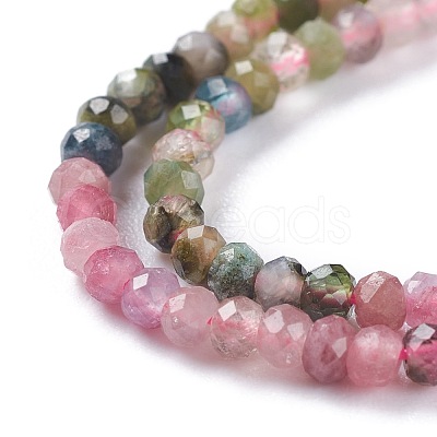 Natural Tourmaline Beads Strands G-A026-C08-1