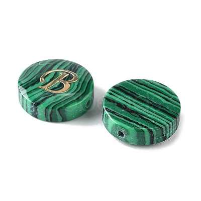 Synthetic Malachite Beads G-A238-01B-1