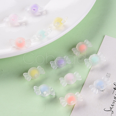 Transparent Acrylic Beads X-TACR-S152-03C-1