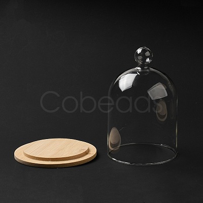 Clear Glass Dome Cover BOTT-PW0003-001C-E05-1