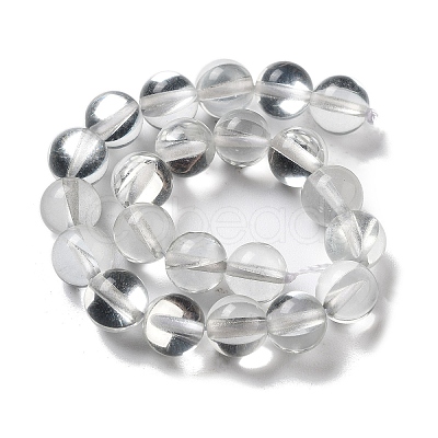 Synthetic Moonstone Beads Strands G-P528-J02-09-1