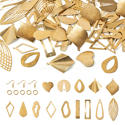 DIY Geometry Earring Making Kit DIY-TA0004-67-1