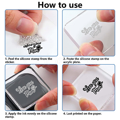 Custom PVC Plastic Clear Stamps DIY-WH0439-0333-1