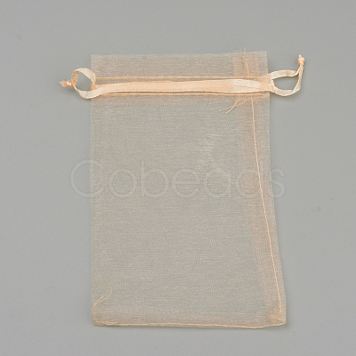 Organza Gift Bags with Drawstring OP-R016-17x23cm-23-1