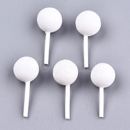 Handmade Polymer Clay 3D Lollipop Embellishments X-CLAY-T016-82G-1