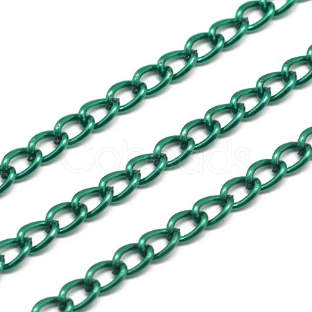 Electroplate Iron Curb Chains CH-M010-B-04-FF-1