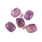 Acrylic Bead, Imitation Jade, Rectangle, Dark Orchid, 13x11x8mm, Hole: 1.5mm. 510pcs/500g