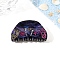 Octopus Pattern Acrylic Claw Hair Clips, Hair Accessories for Women & Girls, Purple, 45x85mm