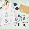 Clear Silicone Stamps DIY-WH0504-62C-4