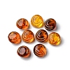 Imitation Amber Transparent Acrylic Beads MACR-D071-02E-2