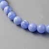 Natural Dyed Blue Lace Agate Beads Strands G-WH0016-42A-2