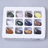 Natural Mixed Stone Pendants G-R461-26-B-2