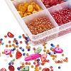 DIY Glass & Shell Beads Bracelet Making Kit DIY-YW0004-42-4